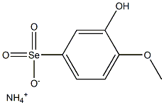 AMMONIUM3-HYDROXY-4-METHOXYBENZOLSELENONATE