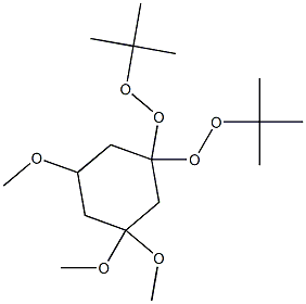 1,1-DI-TERT-BUTYLPEROXY-3,3,5-TRIMETHOXYCYCLOHEXANE,,结构式