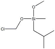 CHLOROISOBUTYLMETHYLDIMETHOXYSILANE Structure