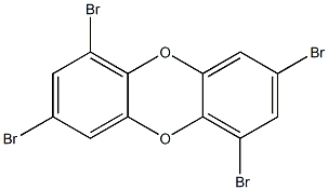 1,3,6,8-TETRABROMODIBENZO-PARA-DIOXIN 结构式