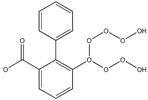 OCTOXYPHENYLBENZOATE Structure