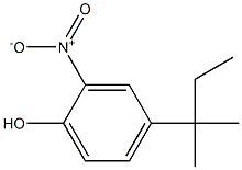 4-(1,1-DIMETHYLPROPYL)-2-NITROPHENOL,,结构式