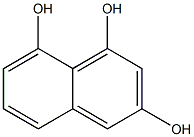 naphthalene-1,3,8-triol Struktur