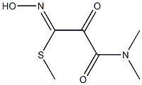 Ethanimidothioic acid, 2-(dimethylamino)carbonyl-N-hydroxy-2-oxo-, methyl ester|