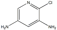 3,5-Diamino-2-chloropyridine 化学構造式