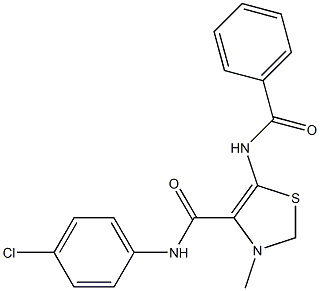 5-benzamido-N-(4-chlorophenyl)-3-methyl-thiazole-4-carboxamide