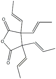 Tetrapropenylsuccinic acid anhydrid standard Structure