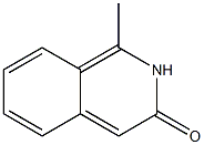 1-methyl-2H-isoquinolin-3-one 化学構造式