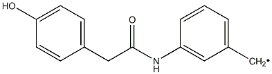 {3-[2-(4-Hydroxy-phenyl)-acetylamino]-benzyl}-|