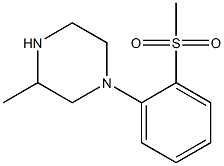 1-[2-(Methylsulfonyl)phenyl]-3-methylpiperazine