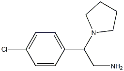  1-[2-Amino-1-(4-chloro-phenyl)-ethyl]-pyrrolidine-