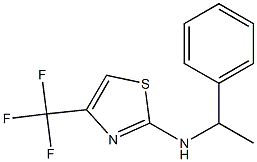 2-(1-Phenyl-ethylamino)-4-trifluoromethyl-thiazole