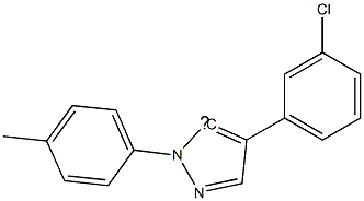 4-(3-Chloro-phenyl)-2-p-tolyl-2H-pyrazol-3-yl-|