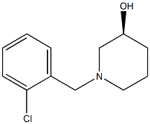 (3S)-1-(2-chlorobenzyl)piperidin-3-ol,,结构式