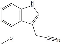 (4-methoxy-1H-indol-3-yl)acetonitrile