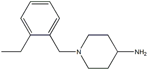 1-(2-ethylbenzyl)piperidin-4-amine Structure
