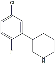 3-(5-chloro-2-fluorophenyl)piperidine