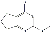 4-chloro-2-(methylsulfanyl)-6,7-dihydro-5H-cyclopenta[d]pyrimidine