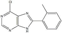 6-chloro-8-(2-methylphenyl)-9H-purine|