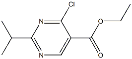 ethyl 4-chloro-2-(1-methylethyl)pyrimidine-5-carboxylate|