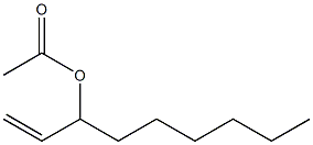 3-Acetoxy-l-nonene Structure