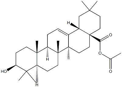 Acetyl oleanolic acid Struktur