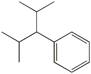 [2-methyl-1-isopropylpropyl]benzene Struktur