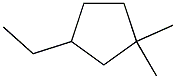 1,1-dimethyl-3-ethylcyclopentane