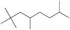 2,2,4,7-tetramethyloctane 结构式
