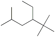 2,2,5-trimethyl-3-ethylhexane,,结构式