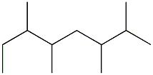 2,3,5,6-tetramethyloctane Structure