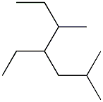 2,5-dimethyl-4-ethylheptane,,结构式