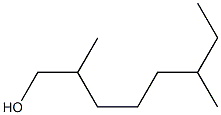 2,6-dimethyl-1-octanol Structure