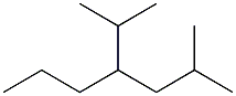 2-methyl-4-isopropylheptane,,结构式