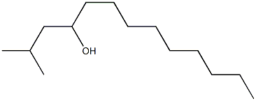 2-methyl-4-tridecanol Structure
