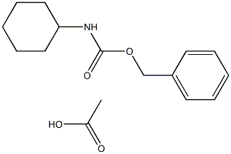 S-ALPHA(PHENYLMETHOXY)CARBONYLAMINO-CYCLOHEXANE ACETIC ACID,,结构式