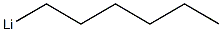 HEXYL LITHIUM 33% IN HEXANE 结构式