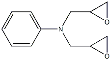 N,N-DICLYCIDYLANILINE Structure