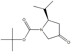 N-BOC-(2R)-2-ISOPROPYL-4-OXOPYRROLIDINE Structure