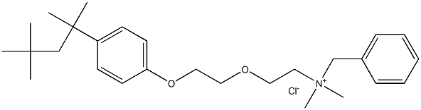 BENZETHOMIUM CHLORIDE Struktur