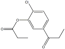 METHYL (2-CHLORO-5-PROPIONYLPHENYL) ACETATE[FOR ZALTOPROFEN] Structure