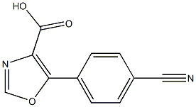 5-(4-CYANOPHENYL)-1,3-OXAZOLE-4-CARBOXYLIC ACID