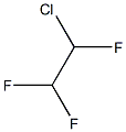 1,2,2-三氟-1-氯乙烷 结构式