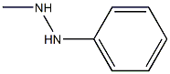 1-methyl-2-phenylhydrazine Structure