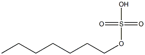 硫酸庚酯, , 结构式