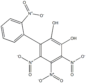 四硝二羥聯苯 结构式