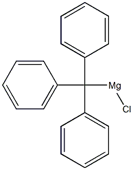 トリチルマグネシウムクロリド 化学構造式