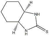 (3AR,7AS)-OCTAHYDRO-2H-BENZIMIDAZOLE-2-THIONE Struktur