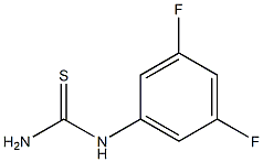 N-(3,5-DIFLUOROPHENYL)THIOUREA Struktur