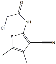 2-CHLORO-N-(3-CYANO-4,5-DIMETHYLTHIEN-2-YL)ACETAMIDE|